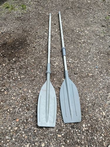 Marine Boat Sea Fit Straight Blade Adjustable Aluminum Oar 5'6"- 6'.6" ( PAIR ), US $75.00, image 6
