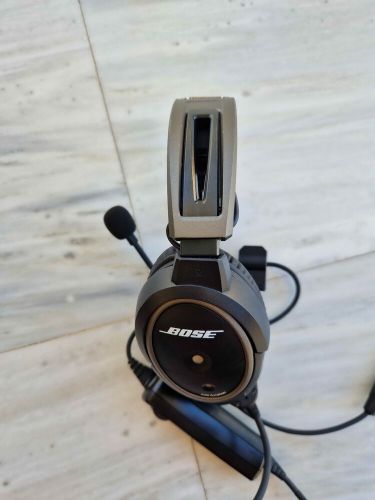 Bose A20 324843-2070 Aviation Headset XLR Plug Cable - Black, US $650.00, image 6