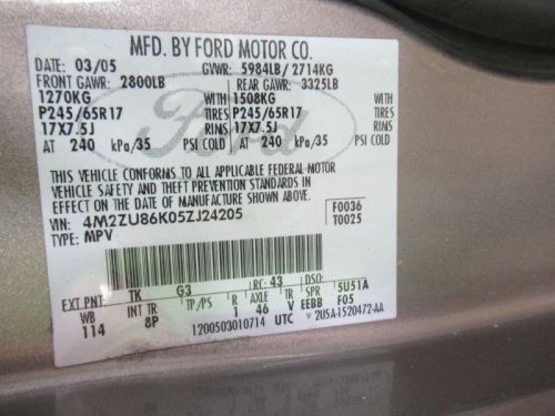 Alternator 6-245 115 Amp Fits 04-09 RANGER 285095, US $65.00, image 3