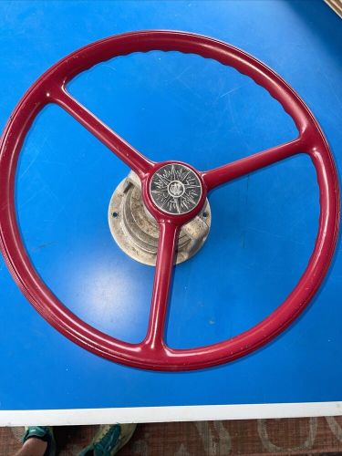 Vintage Wilcox Crittenden Boat Steering Wheel, US $59.00, image 5