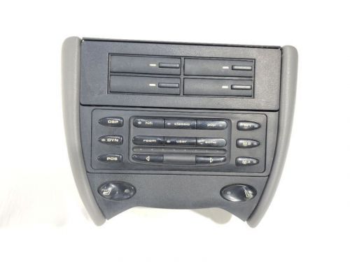 2001 Porsche 911 OEM Stereo Equalizer Center Bezel Gray, US $62.50, image 12