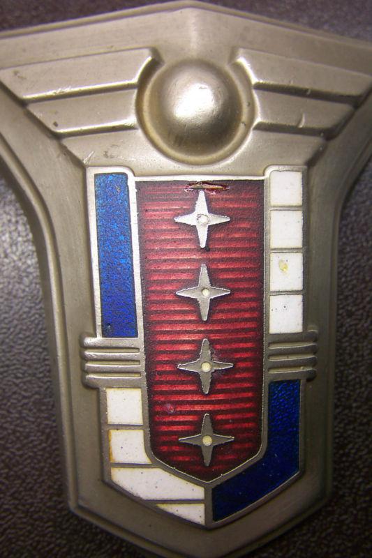 1950's  mercury  hood  emblem / badge / ornament