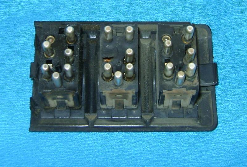 MERCEDES W126 WINDOW, SEAT, HEAT SWITCHES & TRIM RIGHT REAR OEM, US $34.95, image 4