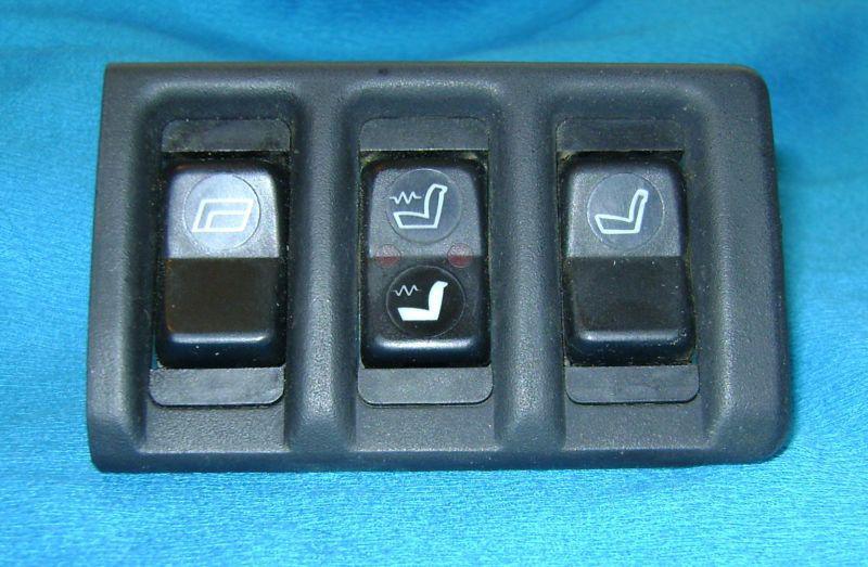 MERCEDES W126 WINDOW, SEAT, HEAT SWITCHES & TRIM RIGHT REAR OEM, US $34.95, image 5