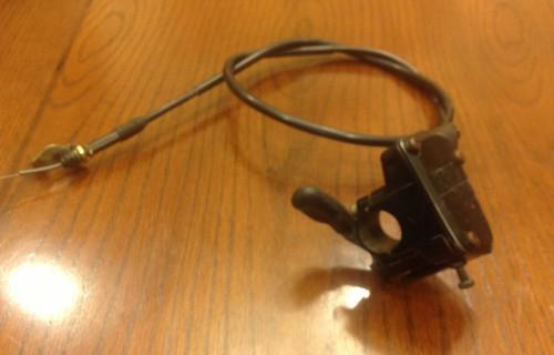 1996 yamaha big bear throttle lever with cable. 