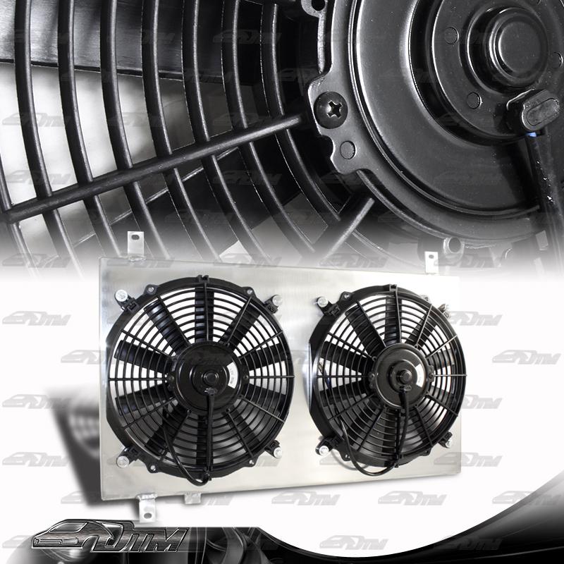 Find 8993 Nissan 240SX S13 SR Engine Aluminum Radiator Cooling Fan