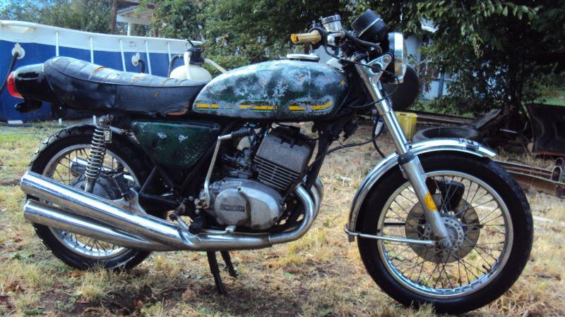1975 Kawasaki S3 400 Triple 2 Stroke H1 H2 Widow Maker Barn Find, US $995.00, image 5