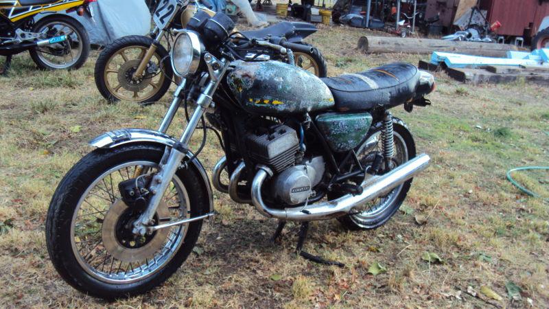 1975 Kawasaki S3 400 Triple 2 Stroke H1 H2 Widow Maker Barn Find, US $995.00, image 6