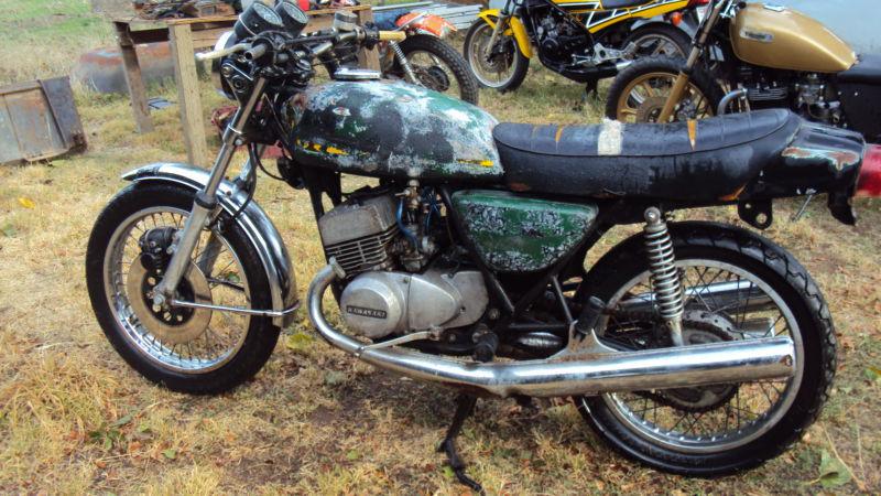 1975 Kawasaki S3 400 Triple 2 Stroke H1 H2 Widow Maker Barn Find, US $995.00, image 7