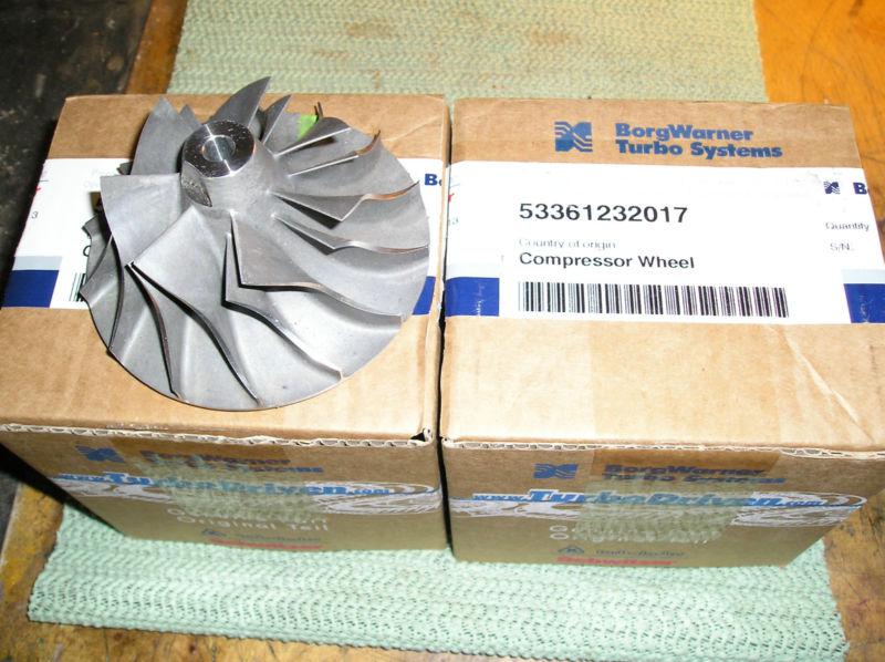 Brand new genuine kkk k36 compressor wheels for marine/industrial applications