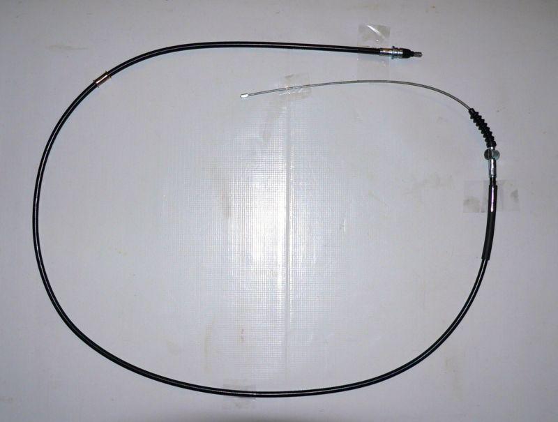 Nissan pick up truck 720 2wd short bed 1980-1986 parking brake cable center