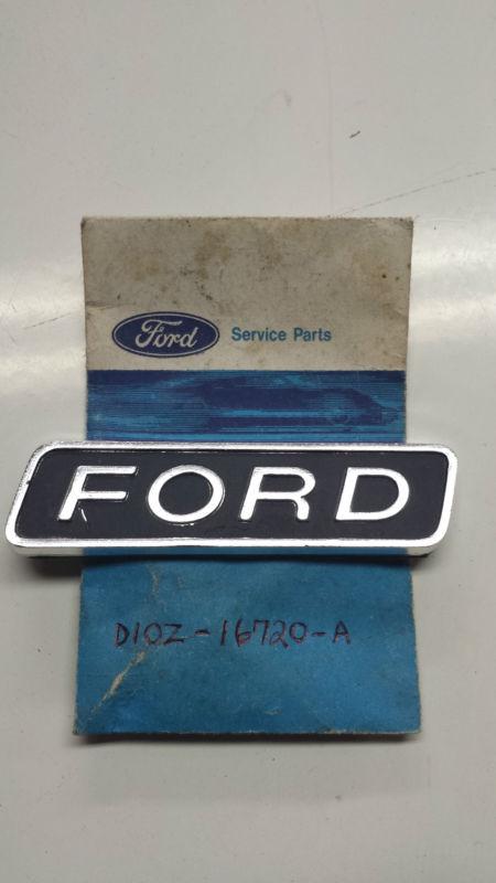 1971 torino cobra hood "ford"badge nos 