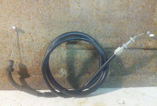 91 honda cb250 nighthawk - throttle cable pull - great shape!!