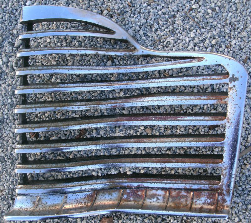 1941 41 buick front chrome grill grille lh left drivers side special coupe oem 