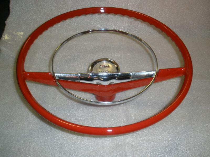 1957 CHEVY BEL AIR 210 STEERING WHEEL ORIGINAL 57, US $380.00, image 12