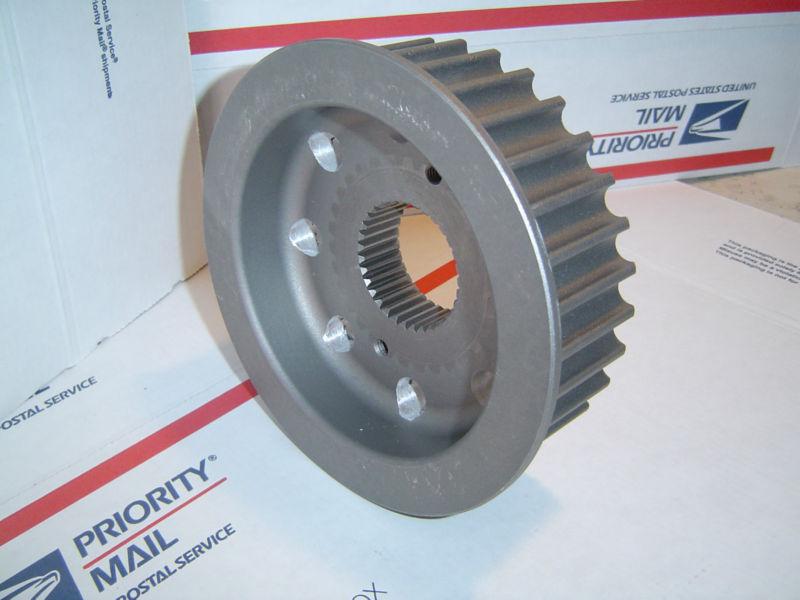 Find Harley Pulley 32 Tooth, New 21/4 lbs!! Aluminum 19942005 Front