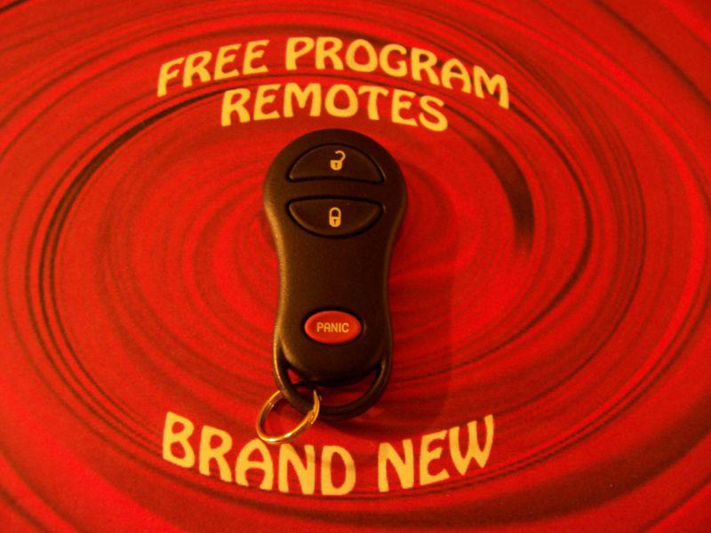 New keyless remote dodge ram durango grand caravan town country p/n 04686481 af