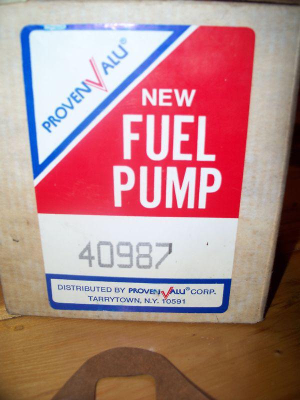NOS PROVEN VALU 1984 FUEL PUMP 90087, US $19.99, image 2