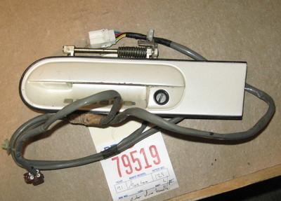 Nissan 91 maxima outer door handle left drivers front 1991 pearl white