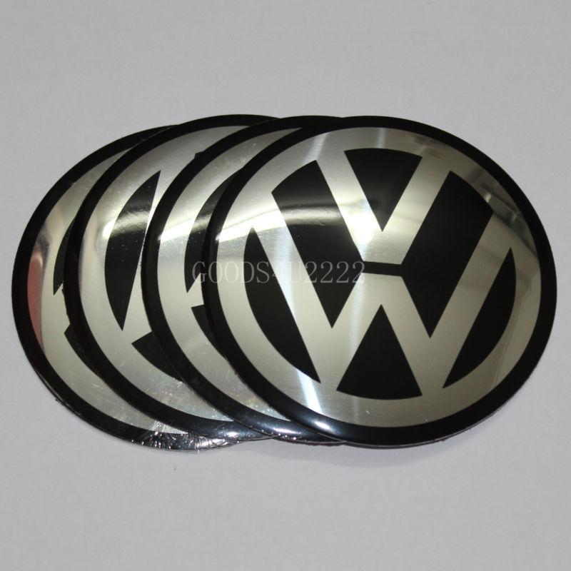 Find 90mm size 4 Pcs Brand New VW GOLF PASSAT Wheel Center Cap Emblems