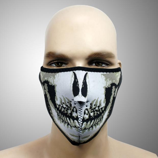 US Motorcycle Bike Sport Snowboard Skull Man Style Warmer Half Face Mask New x1, US $8.99, image 5