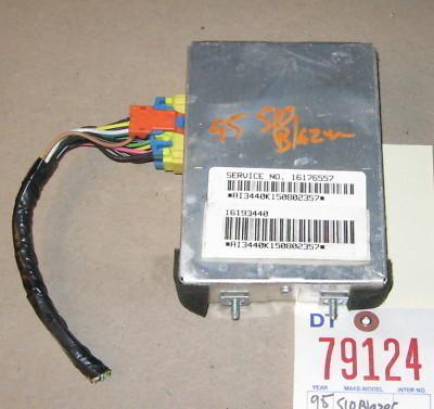 Chevy 95-97 s10 blazer airbag module computer srs 1995 1996 1997