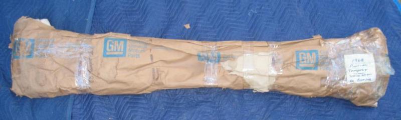 NOS 1968 PONTIAC TEMPEST LEMANS STATION WAGON REAR BUMPER 9790059 MINT NEW GM, US $274.95, image 4