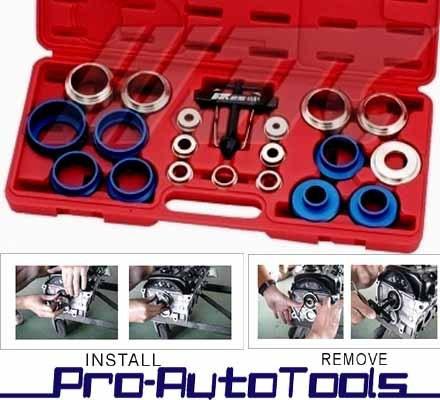Camshaft seal installer / remove kit with long hooks set 