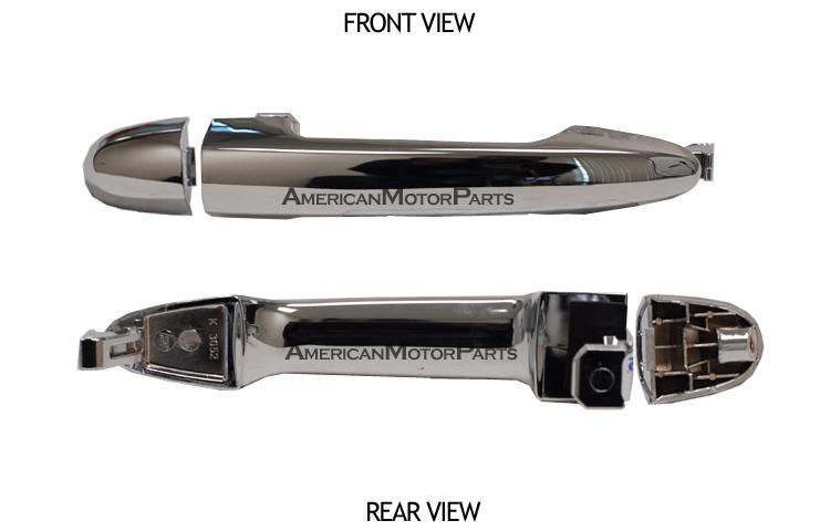 Depo right side replacement door handle 07-09 kia rondo