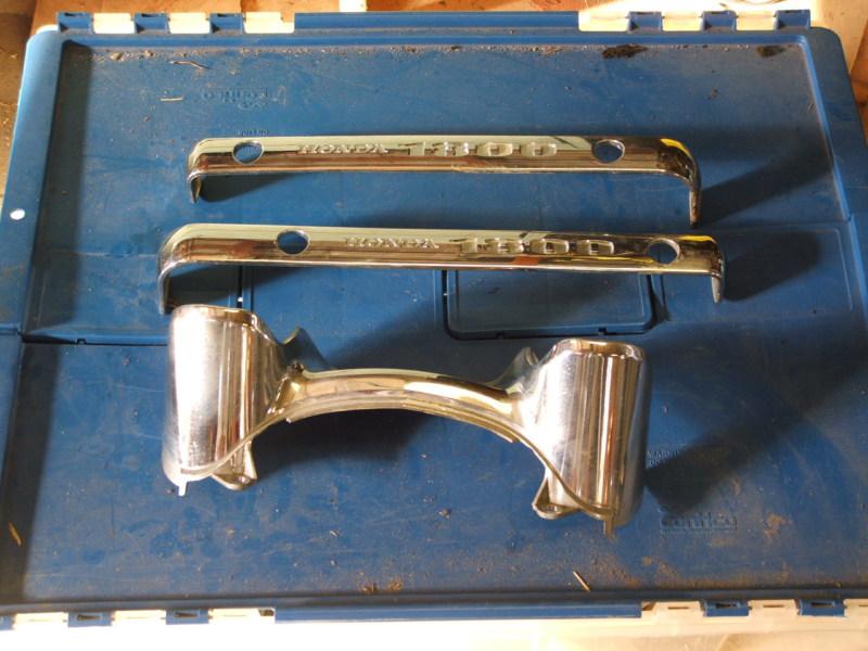 Find GL1800 Chrome Valve Cover Trim and Fork Cover in Valdosta, US, for US 21.00