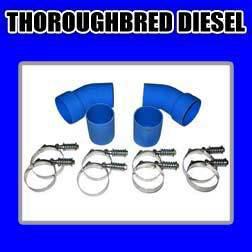 Bd diesel intake intercooler hoses & clamps kit  dodge ram 94 - 02 5.9l cummins