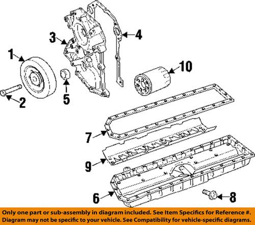 Dodge oem 5037551ab engine torque strut mount-vibration damper