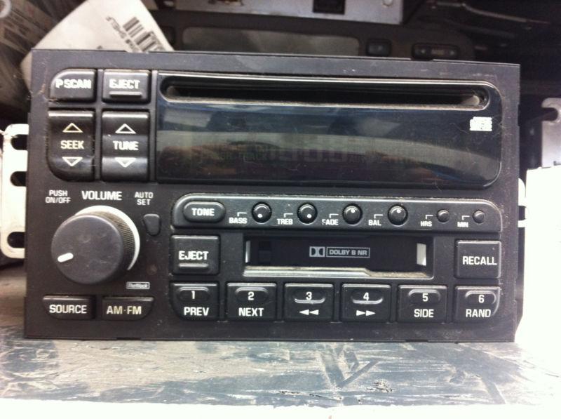 1997-03 buick century cd cassette radio player oem 