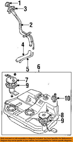 Mopar oem mr271602 fuel tank filler neck
