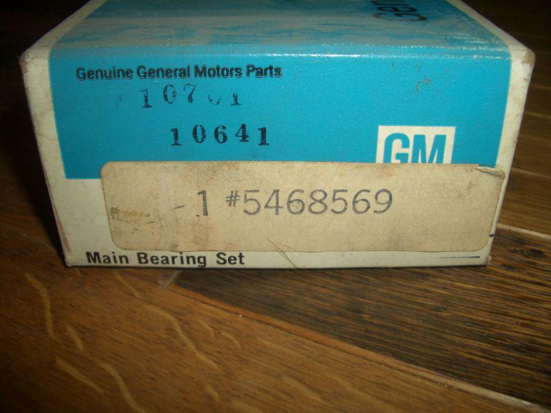 1967 68 69 70 71 72 73 74 75 76 NOS MAIN BEARING SET RIVIERA GS WILDCAT SKYLARK, US $29.99, image 2