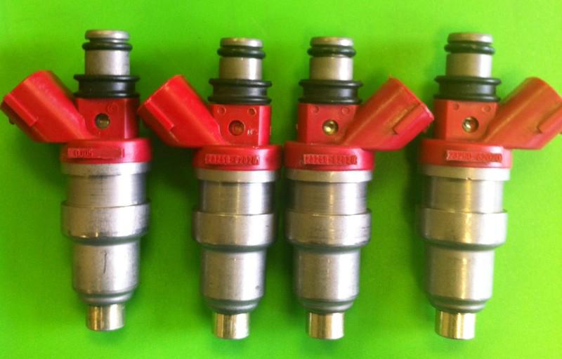Fj182 set of 4 new  fuel injector, toyota t-100 pick up , 2.7l 4 cyl , (94-95)