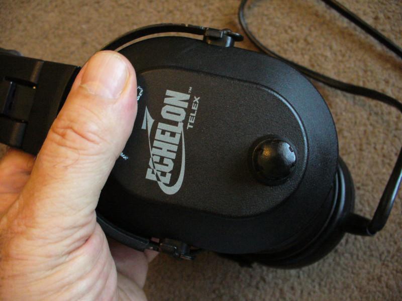 PROFESSIONAL echelon telex RADIOCOM 100 SYSTEM 300353-000 AVIATION HEADSET, US $120.00, image 8