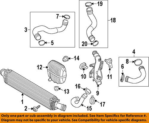 Audi oem 8k0145805p intercooler