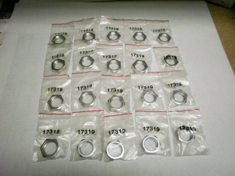 20 Pack -12 AN Bulkhead Fitting Nuts Polished, US $32.00, image 2