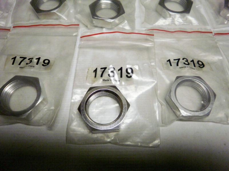 20 Pack -12 AN Bulkhead Fitting Nuts Polished, US $32.00, image 3