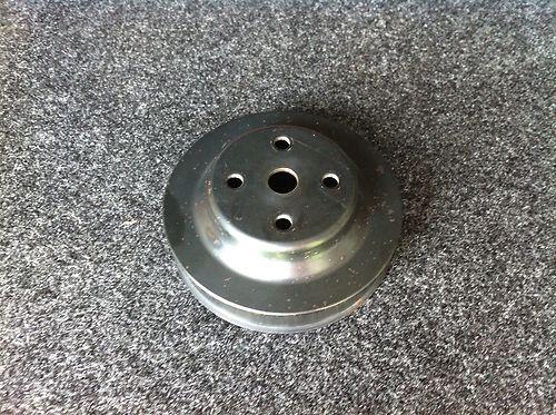 Steel serpentine underdrive water pump pulley ford lightning mustang cobra gt lx