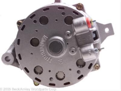 Beck/arnley replacement alternator 100 amps 12v ford 1g case 186-6362