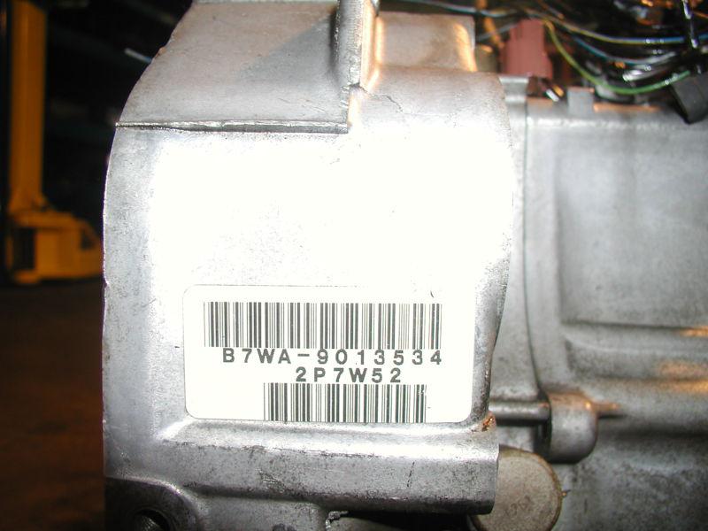 Find JDM HONDA ACCORD B7WA FWD AUTO TRANSMISSION,CODE/B7WA9013534 in Laval, Quebec, CA, for US