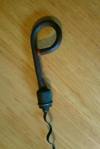 AMC JEEP OEM EARLY STYLE 68 69 70 71 72 73 74 V-8 OIL DIPSTICK GOOD USED COND, US $6.95, image 3