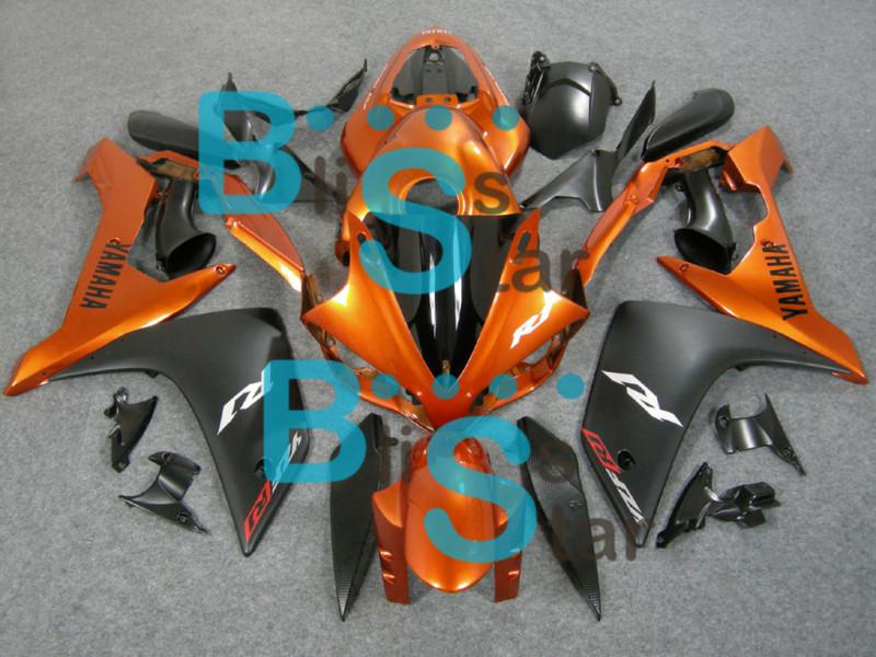Injection mold abs fairing kit set fit for yamaha yzf-r1 yzf r1 2007-2008 e07 w4
