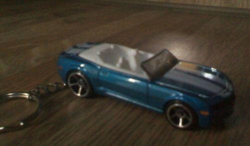 NOS - Chevy Camaro Convertible Concept Key Chain - Blue, US $12.99, image 2