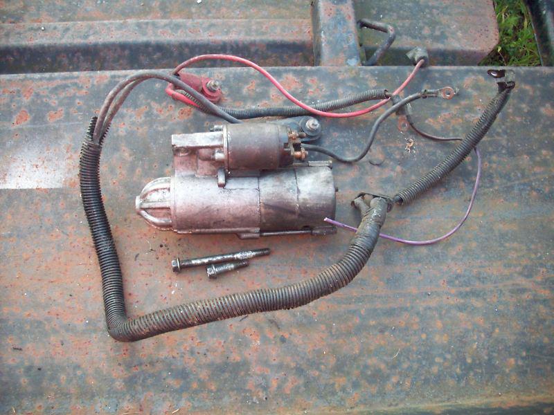 1993,94-97 camaro/trans am 350 lt-1  delco mini starter w/wiring harness/bolts