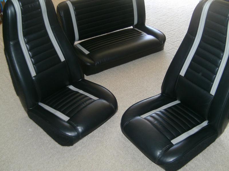 AMC OEM JEEP CJ LAREDO BLK SEAT SEAT LOW MILE AMAZING ! , US $1,850.00, image 1