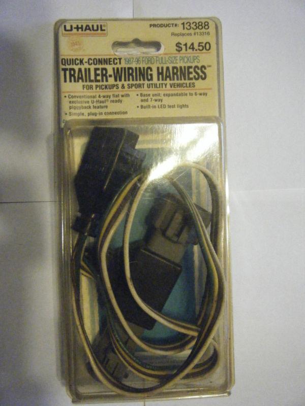 Quick-connect trailer wiring harness