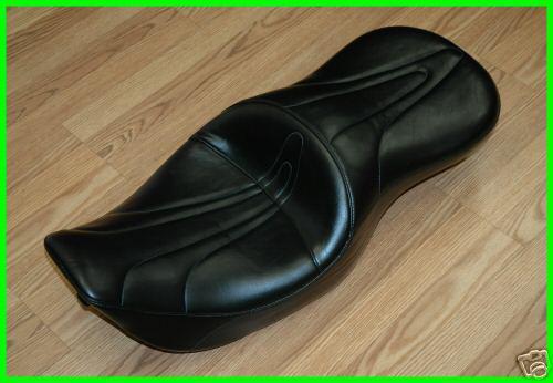 Le pera sorrento stitch 2-up seat 1997-2007 harley road king custom classic flhr